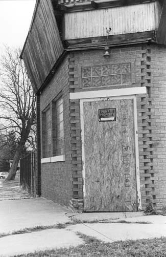 vacant corner store