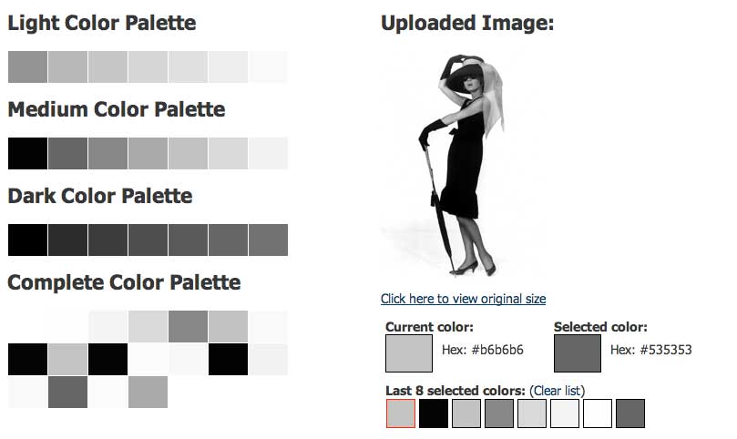 color palette