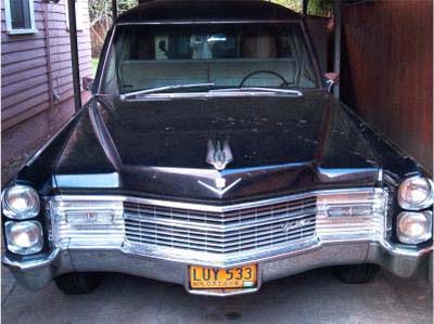 black hearse