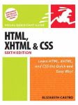 Cover of the HTML,XHTML & CSS Quickstart guide book