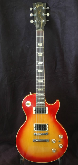 Photo of a 74 Gibson Les Paul Deluxe electric guitar