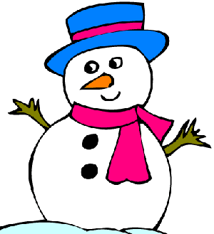 Snowman2 saved as 64 color GIF