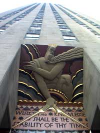Rockefeller Center entrance