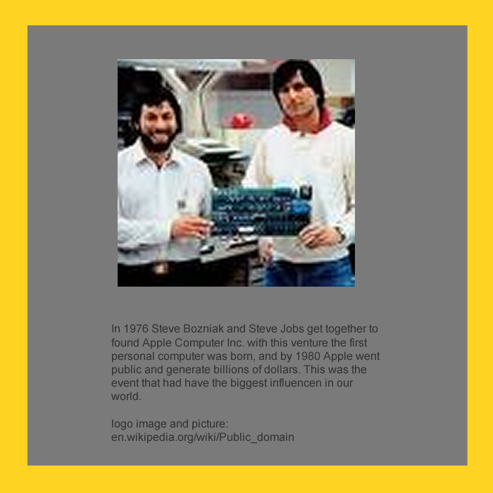 Steve Jobs and Steve Wozniak back in the days of Apple Foundation