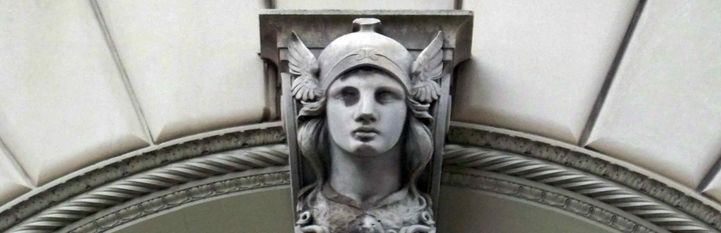 Bust of Roman God Mercury