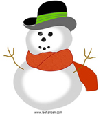 JPG Snowman
Wearing Derby and Scarf