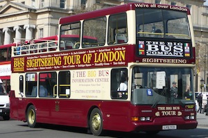 Big Bus Company tour bus