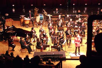 Red in concert at Masonic Auditorium, view from balcony Sec. E, Row R