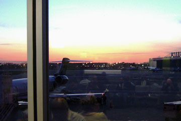 Looking East from Cleveland Hopkins Airport