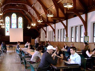 Interior of Trinity Cathedral hall