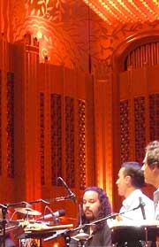 On stage at Severance Hall