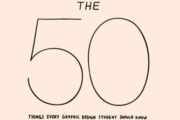 The 50 things every graphic design student should know