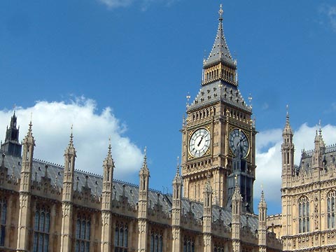 Clock tower, Houses of Parliament, London