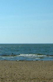 Lake Erie from Edgewater beach