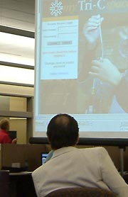 Technology training; more vacation - August 14, 2007 Training session classroom