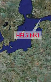 - August 8, 2007 Section of world map from Cleveland to St. Petersburg