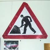 Men Working sign