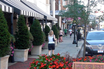 Street in Crocker Park