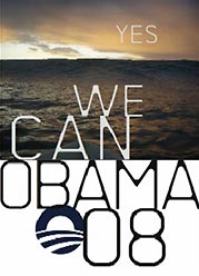 Obama poster by David Carson