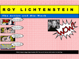 Roy Lichtenstein website