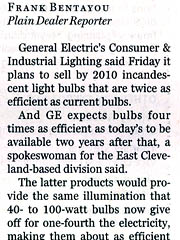 PD article about energy-efficient incandescent bulbs
