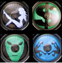 Samples of images on wheels