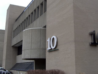 Exterior of Bldg. 10 at Sinclair CC