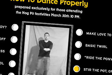 Ze Frank's How to Dance Properly website