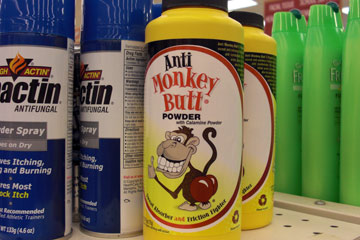 Monkey Butt can label