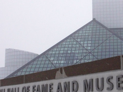 Front of Rock and Roll Hall of Fame