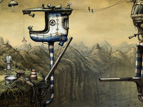 Screenshot from Machinarium