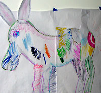 Pin the tail on the donkey