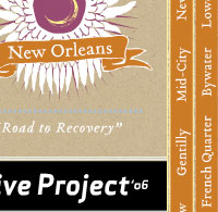 Detail of Drive Project website