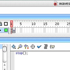 Flash interface for sound movie