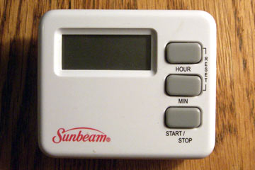 Sunbeam digital kitchen timer 