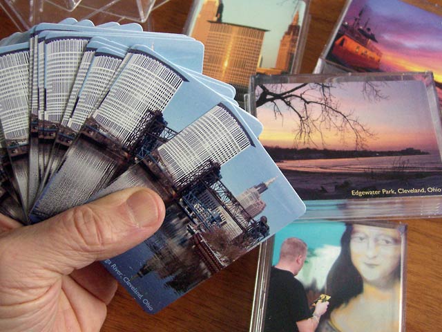 Decks of playing cards made from my photos