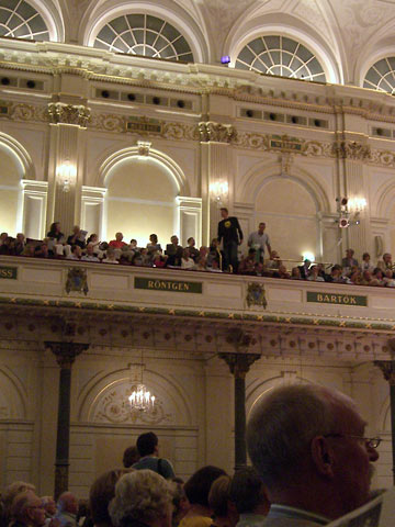 View of inside of Amsterdam Concertgebouw