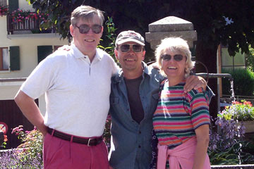 Jack, Al, Joanne in Salvan