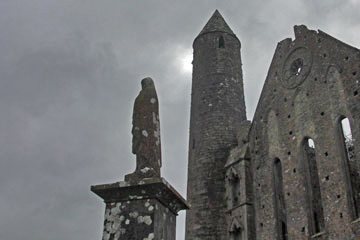 Round tower on Rock of Cashel