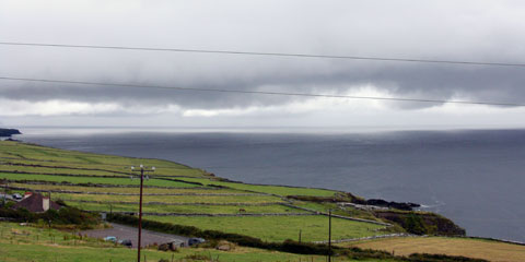 Looking out toward the sea