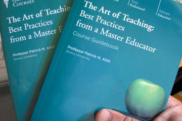 Cover of book and dvd Art of Teaching
