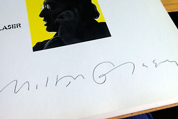 Milton Glaser signed book
