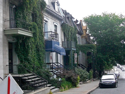 Montreal row houses