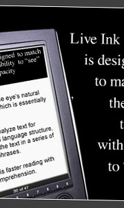 New rules for typography? Live Ink website