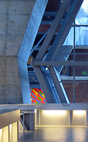 Akron Art Museum new building - July 27, 2007 Interior corridor, Akron Art Museum