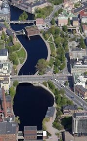 On vacation< Finland and beyond - July 28, 2007 Aerial photo of Tampere, Finland