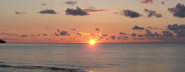 Sunrise over Lake Erie