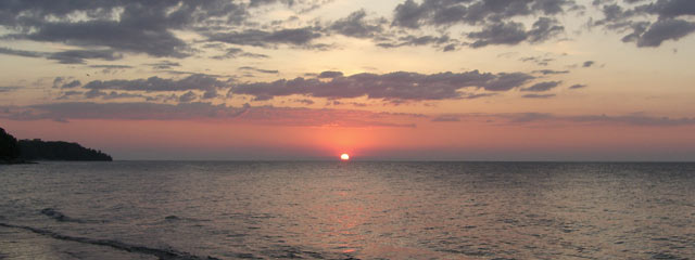 Sunrise over Lake Erie