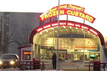 East Coast Custard shop on Pearl Rd.