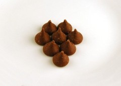 200 calories worth of chocolate kisses